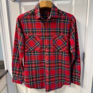 J.Mclaughlin Dobson Colorful Heavy Cotton Shirt Size Medium